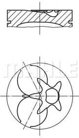 Поршень двигателя