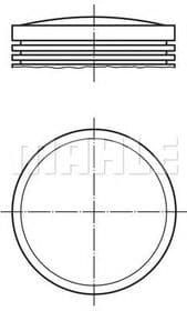 Поршень двигателя