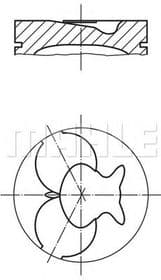 Поршень двигуна