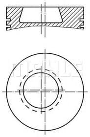 Поршень двигателя