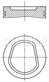 Поршень двигуна Поршень двигуна