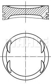 Поршень двигателя