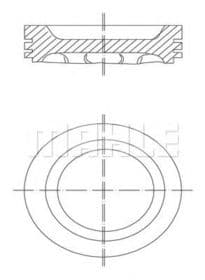 Поршень двигуна