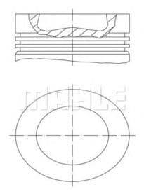 Поршень двигуна