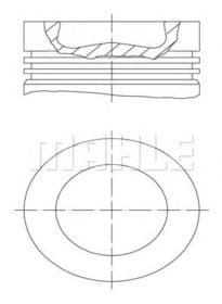 Поршень двигателя