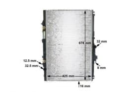 Радиатор охлаждения двигателя