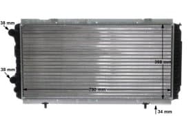 Радіатор охолодження двигуна