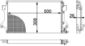 Радіатор кондиціонера