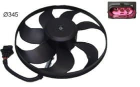 Вентилятор системы охлаждения двигателя