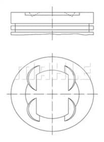 Поршень двигуна