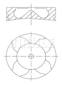 Поршень двигуна Поршень двигуна