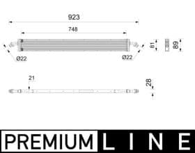 Радиатор охлаждения двигателя