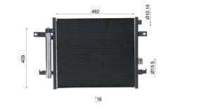 Радиатор кондиционера