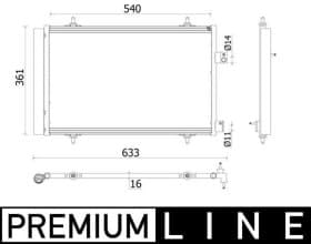Радіатор кондиціонера