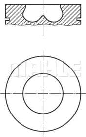 Поршень двигуна