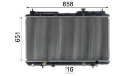 Радиатор охлаждения двигателя Радиатор охлаждения двигателя
