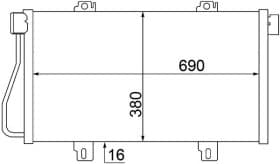 Радіатор кондиціонера