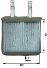 Радиатор печки