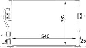 Радиатор кондиционера