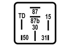 Реле паливного насоса