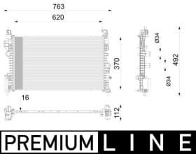Радиатор охлаждения двигателя Радиатор охлаждения двигателя