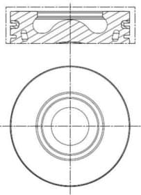 Поршень двигателя