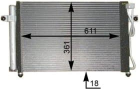 Радиатор кондиционера