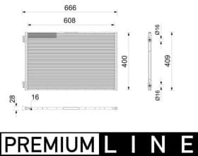 Радиатор кондиционера