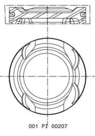 Поршень двигуна