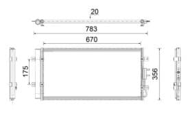 Радиатор кондиционера