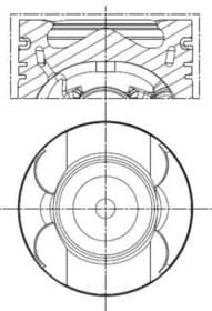 Поршень двигателя