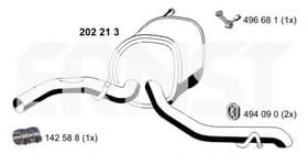 Глушитель выхлопных газов конечный