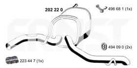 Глушитель выхлопных газов конечный