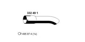 Приемная труба Ernst 332491