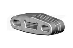 Кронштейн крепления выхлопной магистрали