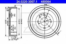 Тормозной барабан