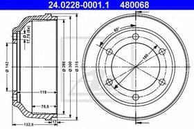 Тормозной барабан
