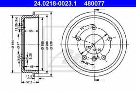 Тормозной барабан