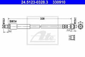 Гальмівний шланг