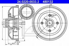 Тормозной барабан