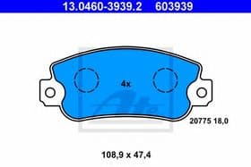 Тормозные колодки Тормозные колодки