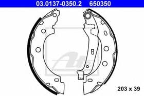 Гальмівні колодки Гальмівні колодки