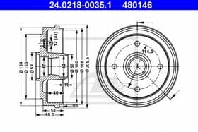 Тормозной барабан