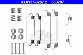 Монтажний комплект барабанних гальмівних колодок