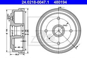 Тормозной барабан