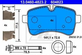 Гальмівні колодки Гальмівні колодки