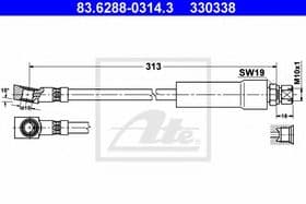 Гальмівний шланг