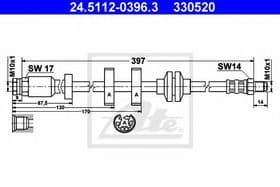 Тормозной шланг