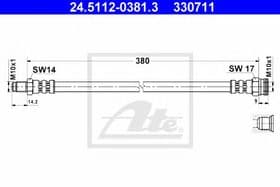 Тормозной шланг