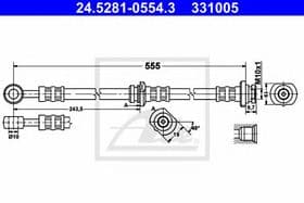 Гальмівний шланг